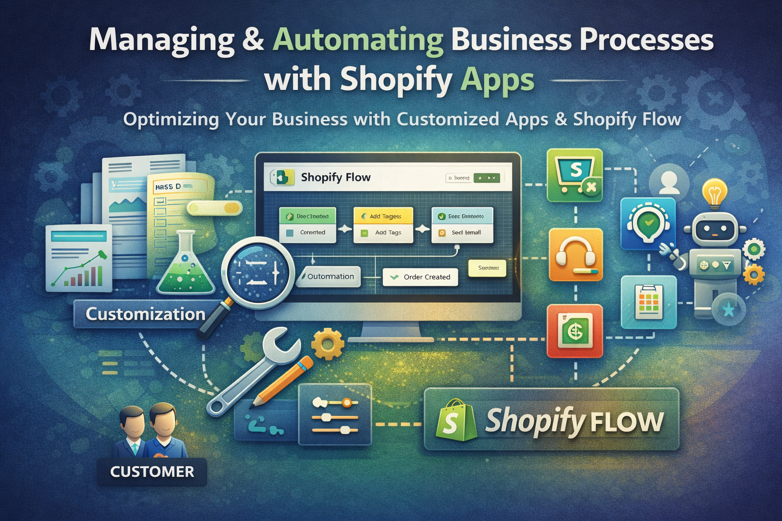 Shopify App Integration and Flow Automation