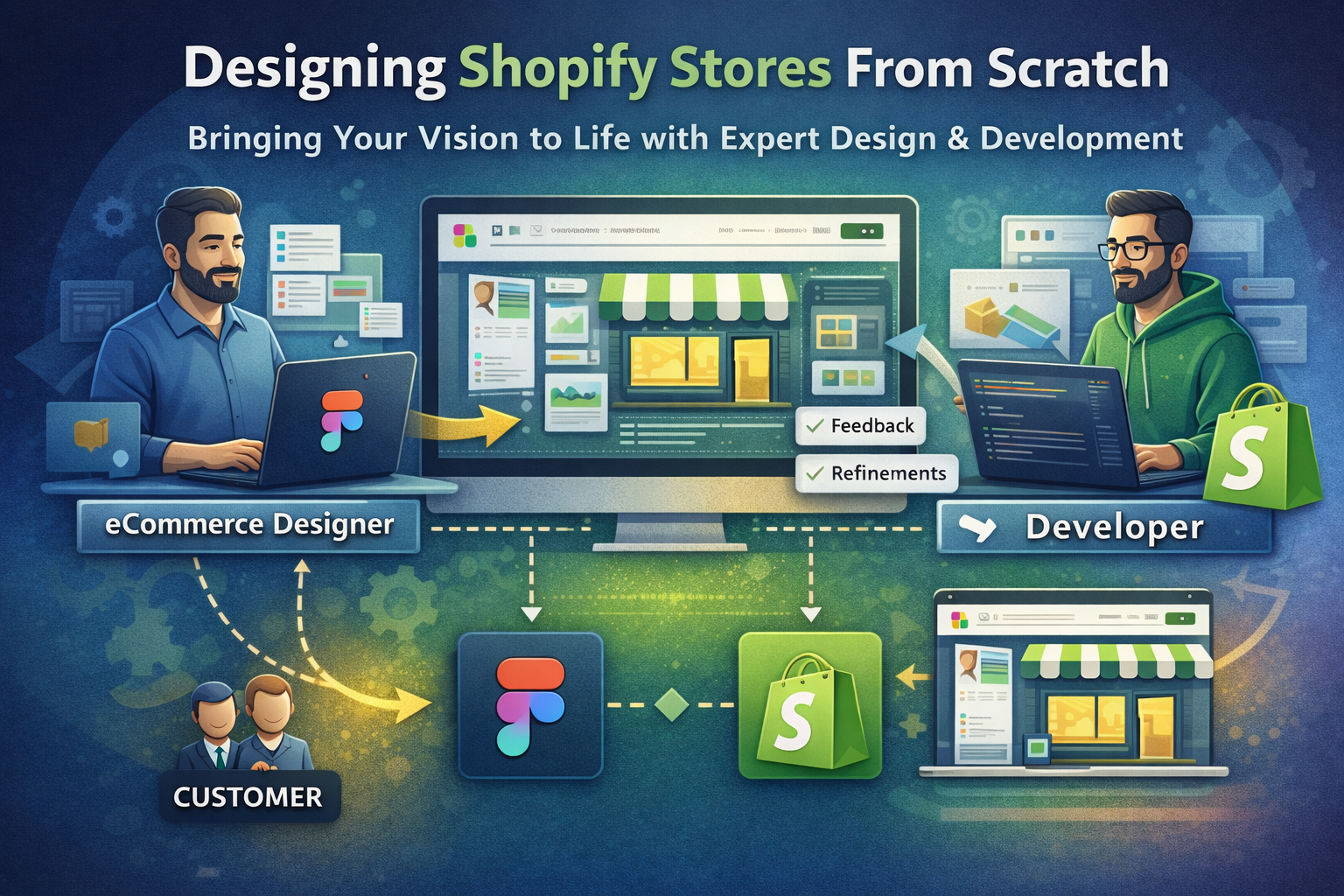 Shopify UI/UX Design and Figma Prototyping